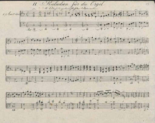 Präludien für die Orgel