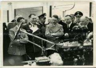 Göring, Hitler und Goebbels auf der Berliner Automobilausstellung 1939