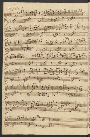 Sinfonien; cemb; Es-Dur; BWV 791