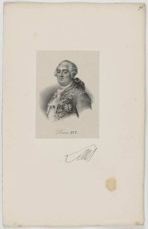 Bildnis des Louis XVI.