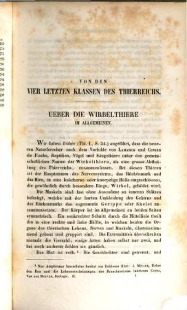 Handbuch der Zoologie. 2, Naturgeschichte der Wirbelthiere