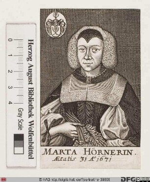 Bildnis Marta Hörner, geb. ?