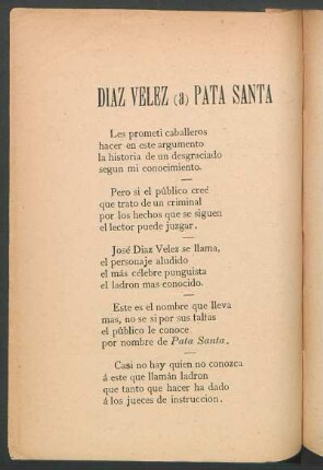 Diaz Velez (a) Pata Santa