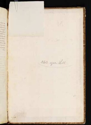 Papierfahne (ausgeklappt) mit Signaturnummer