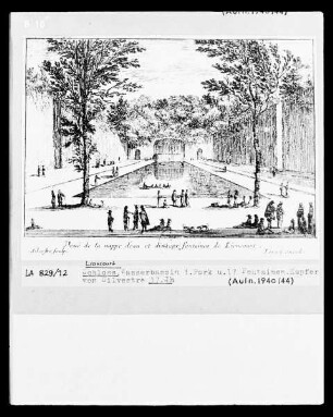 Liancourt: Gartenansicht Château de la Rochefoucauld