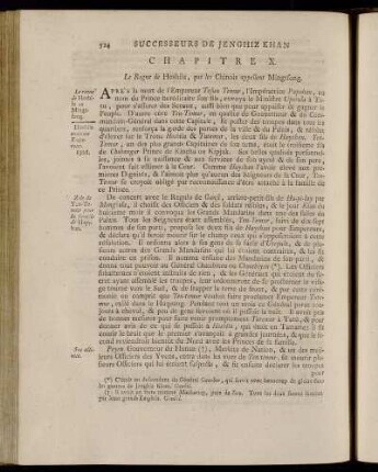 Chapitre X. Le Regne de Hoshila, que les Chinois appellent Mingtsong.