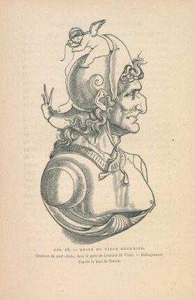 Fig. 18. - Buste de vieux guerrier