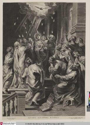 Animis illabere nostris [Das Pfingstfest; Pentecost; La Descente du St. Esprit à la Pentecôte]
