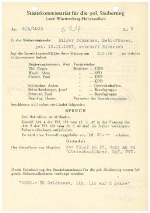 Bilger, Johannes