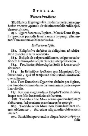 Stellarum eclipses.