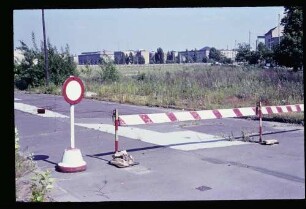 Grenze Lennéstr. 24.6.62.