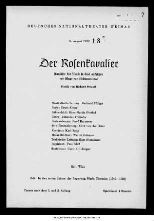 Der Rosenkavalier