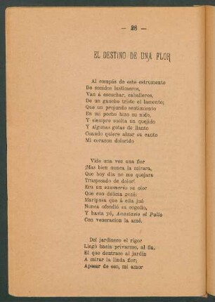 El destino de una flor