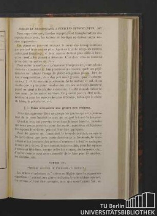 Titre IV. Pépinière d'arbres et d'arbrisseaux fruitiers.