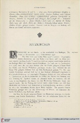 [Hitzkirchen, Höchst A.D. Nidder, Konradsdorf, Langen-Bergheim, Leidhecken]