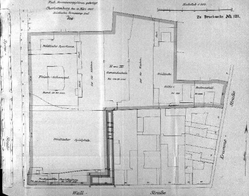 Lageplan No. 5. (111-132), 20. März 1907