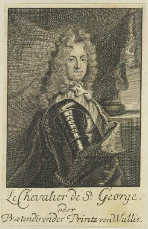 Bildnis des Chevalier de St. George oder Praetendirender Printz von Wallis