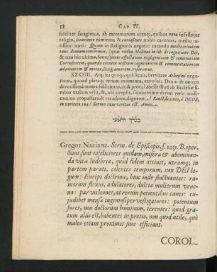 Gregor. Nazianz. Serm. de Episcopis ...