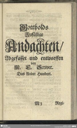 Das Ander Hundert