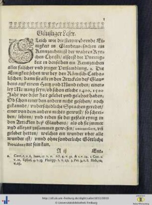 Günstiger Leser.