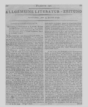 Pütter, J. S.: Johann Stephan Pütters Selbstbiographie. Bd. 1-2. Zur dankbaren Jubelfeier seiner 50-jährigen Professorsstelle zu Göttingen. Göttingen: Vandenhoeck & Ruprecht 1798