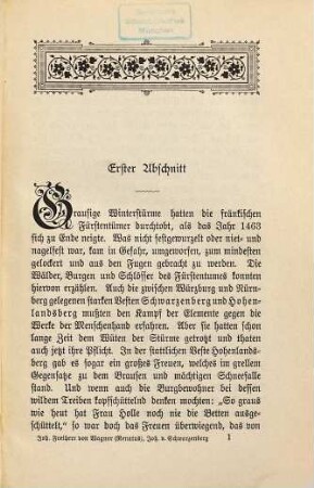 Johann von Schwarzenberg : ein Lebens- und Geschichtsbild aus dem 15. und 16. Jahrhundert