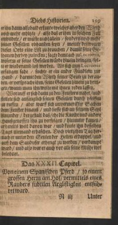 Das XXXII. Capitel.
