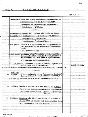 M: Ahnen und Wappen