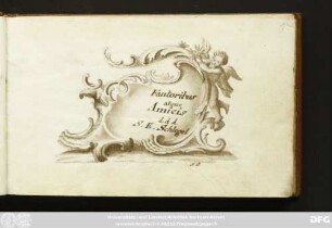 Fautoribus| atque|Amicis : Stammbuch S. E. Schlegel