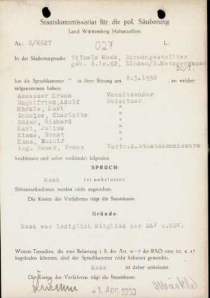 Maak, Wilhelm