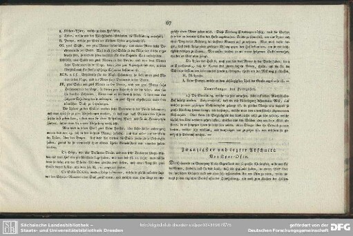 Zwanzigster und letzter Abschnitt. Von Spar-Ofen