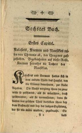 Theagenes und Chariklea : Eine Aethiopische Geschichte in zehn Büchern, Zweyter Theil