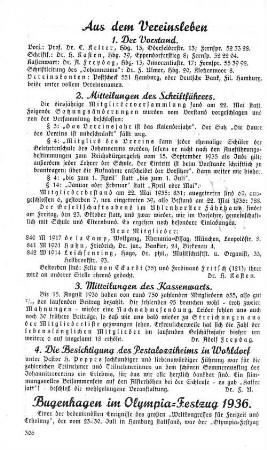 Bugenhagen im Olympia-Festzug 1936.