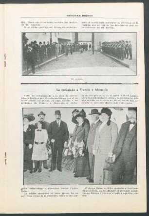 La embajada a Francia y Alemania - [Foto]