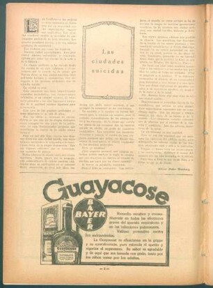 Las ciudades suicidas