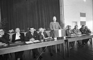 Breisach: zweites Bürgermeistertreffen; Oberbürgermeister von Colmar, Rey