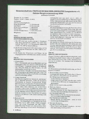 TOP III: Bericht der Revisoren
