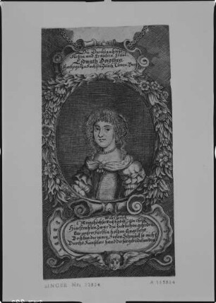 Erdmuthe Dorothea, Herzogin von Sachsen-Merseburg, geb. Prinzessin von Sachsen-Zeitz