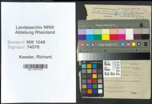 Entnazifizierung Richard Kessler , geb. 06.09.1908 (Polizeibeamter)