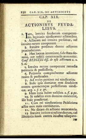 Cap. XIX. De actionibus feudalibus.