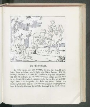 Die Gänsemagd.