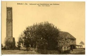Döbeln. Restaurant undd Aussichtsturm zum Holländer