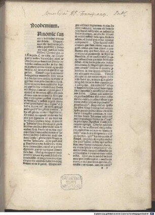 Collectio florum Decretorum : mit Vor- und Nachwort des Autors, Gedicht von Ugo Rugerius und Tabula