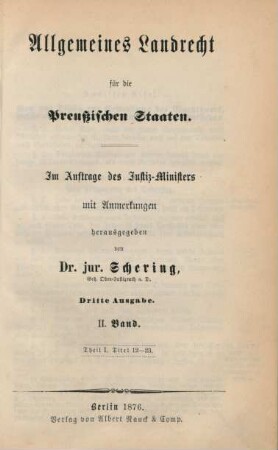 Bd. 2: Titel 12-23