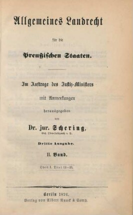 Bd. 2: Titel 12-23