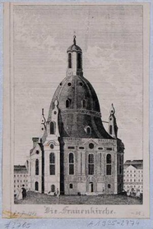 Dresden, die Frauenkirche auf dem Neumarkt