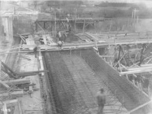 Neubau Kanalüberführung Minden 1913