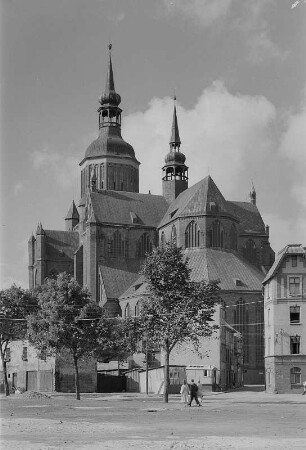 Stralsund. St.-Marien-Kirche von Osten