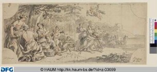 Eisenberg: Entwurf zu einem Deckengemälde: Europa und der Stier