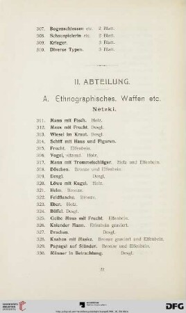 II. Abteilung (Nr. 311-597)